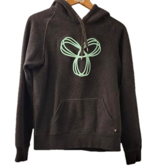 TNA long sleeve dark gray hoodie - Picture 2 of 7